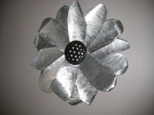 WA1 METAL Flower - Silver  